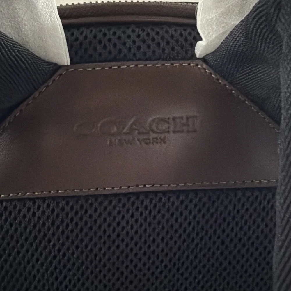 Coach Gotham Backpack  Pebble Leather Color Maple Style CR760 BRAND NEW W TAGS